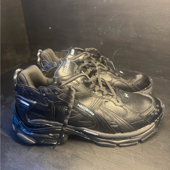 Balenciaga Men's Black Athletic Shoes